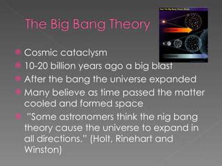 Theories of the Universe | PPT