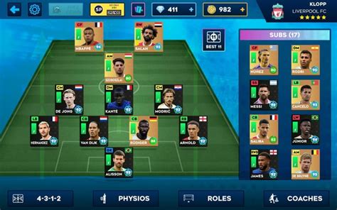 What are the best formations to use dls 24? : r/DreamLeagueSoccer