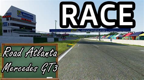 Iracing Carrera Mercedes Gt Road Atlanta Youtube