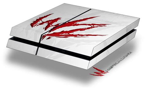 Sony PS4 Console Skins WraptorSkinz WZ on White | WraptorSkinz