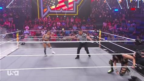 Roxanne Perez Vs Blair Davenport WWE NXT 04 07 2023 En Español