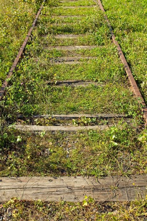 Old Unused Railway Tracks Stock Image Image Of Unused