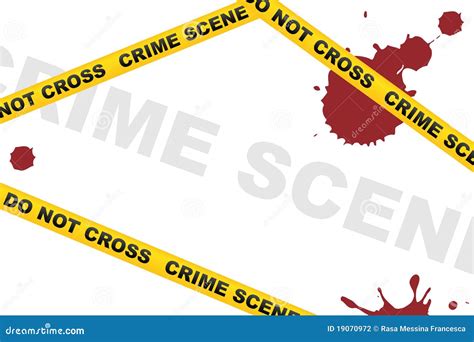 Crime scene background stock vector. Image of graphics - 19070972