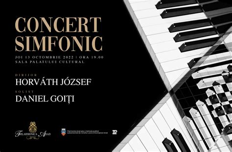 Concert Simfonic Joi Octombrie Filarmonica Arad