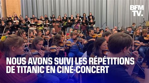 Titanic En Cin Concert On A Assist Aux R P Titions Replongez Dans