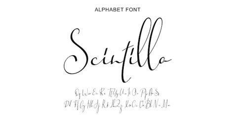 Fuente De Letra Del Alfabeto De Boda Elegante Vectorial Tipograf A