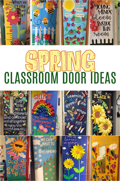 Classroom Door Ideas for Spring | Today's Creative Ideas