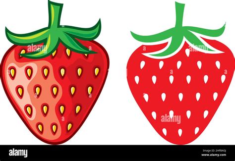 Strawberry Vector Illustration Stock Vector Image And Art Alamy