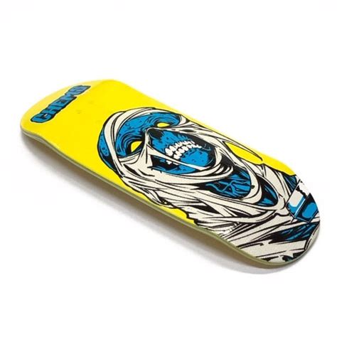 Chems X Dk Blueyellow Mummy Fingerboard Deck Street Exodus Ride Shop