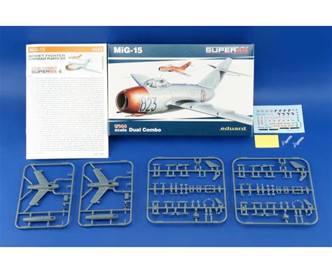 Eduard Kits 1144 Mikoyan Mig 15 Dual Combo 4443 Plastic Model Kit