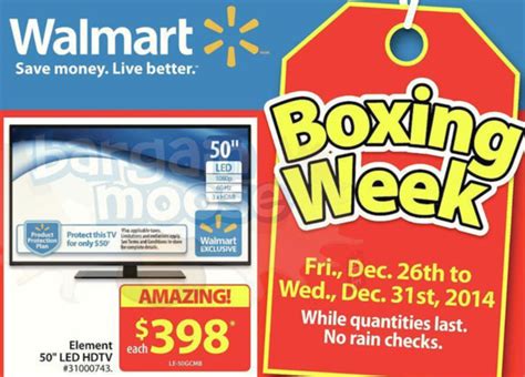 Walmart Canada Boxing Day Flyers Out Now Dec