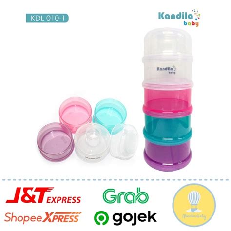 Jual Kandila Baby Milk Powder Container Layers Wadah Tempat Susu