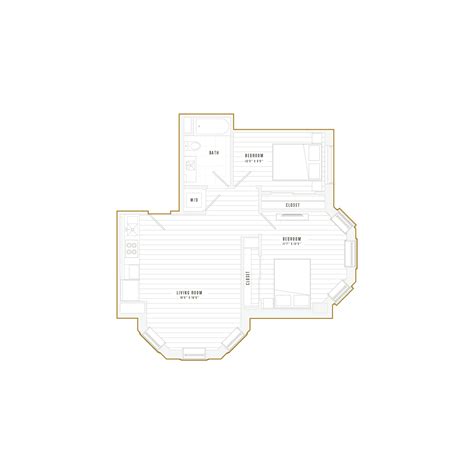 Floorplans - Studio, 1, 2, & 3 Bedroom Apartments in NW DC | The Clifton