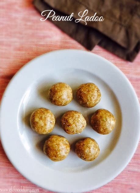 Peanut Ladoo Recipe For Toddlers And Kids Peanut Laddu