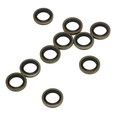 Big Sale 20 Pcs 10 Mm Banjo Bolt Fuel Sealing Washers 4934278 Rubber Diesel Fuel System Seal