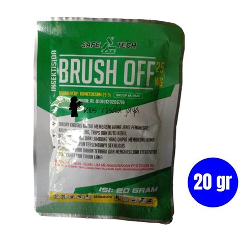 Insektisida BRUSH OFF 25 WG Kemasan 20 Gram Lazada Indonesia