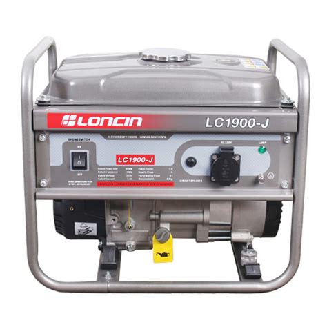 Harga Jual Loncin LC 1900J Generator Genset Bensin 850 Watt