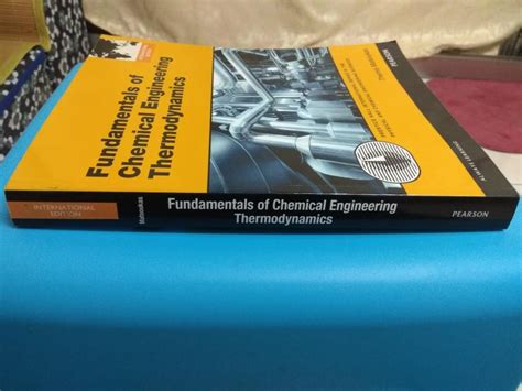 【原文書】fundamentals Of Chemical Engineering Thermodynamicsthemis