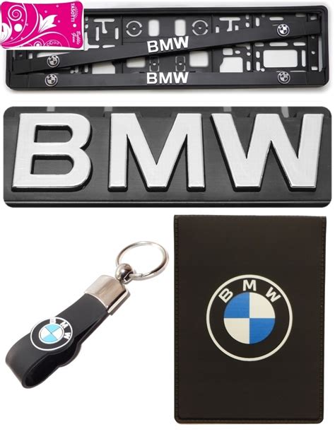 X D Ramka Tablicy Rejestracyjnej Chrom Bmw Brelok Etui Zapach