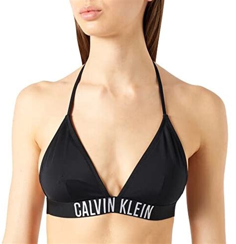 Calvin Klein Bralette Bathing Bikini Top Kw Kw Black Ab