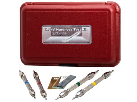 Mohs Hardness Test Kit For Concrete Surfaces | KTA Gage