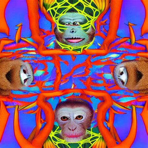 Trippy D Monkey Dictatorship Arthub Ai