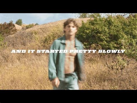 Benson Boone Pretty Slowly Official Lyric Video YouTube