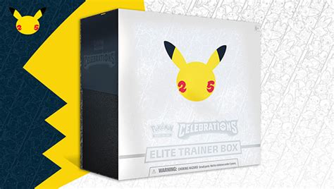 Pokemon Th Anniversary Celebrations Elite Trainer Box Etb Cards