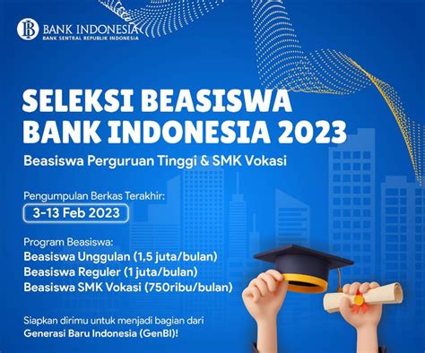 Beasiswa Bank Indonesia Atmago