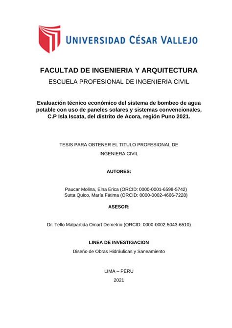 Pdf Car Tula Facultad De Ingenieria Y Arquitectura Dokumen Tips