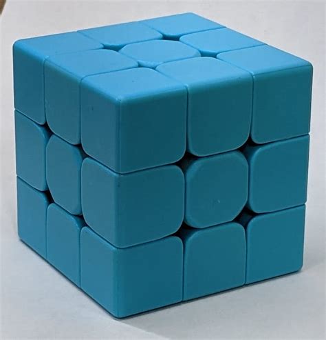 One Color Rubik S Cube Etsy