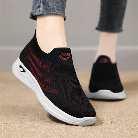 Jual Cuci Gudang Free Box Sepatu Slip On Terbaru Sneakers Wanita