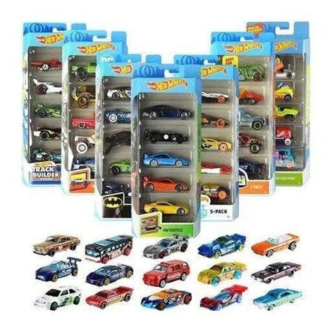 Hot Wheels Conjunto Sortido Mattel Carrinho De Brinquedo