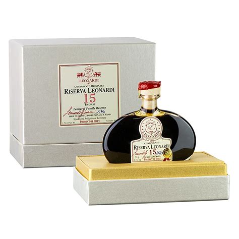 Leonardi Balsamic Liberty Riserva Condimento 15 Years 50 G Bottle