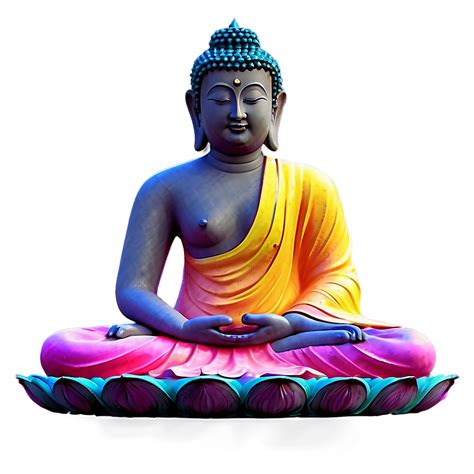 Download Colorful Buddha Png Wnd16