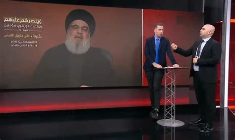 Hizbullah Lideri Hasan Nasrallah A Klama Yaparken Arkas Nda Ne