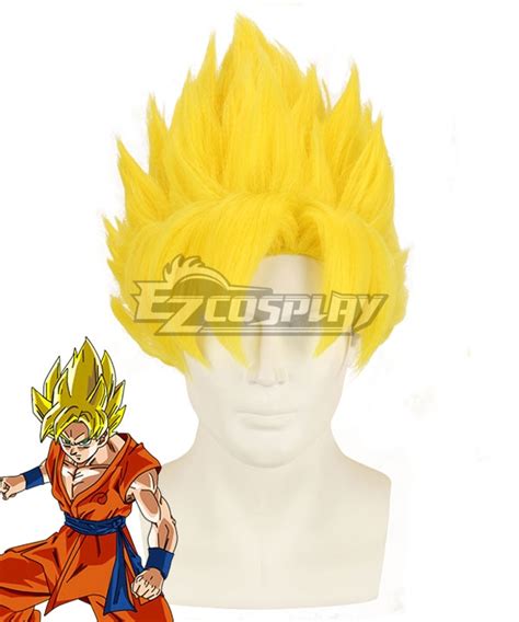 Dragon Ball Super Saiyajin Kakarotto Goku Yellow Cosplay Wig | lupon.gov.ph