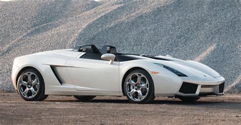 This Insane Lamborghini Concept From 2005 Is Heading To Auction And Who Needs A Windshield