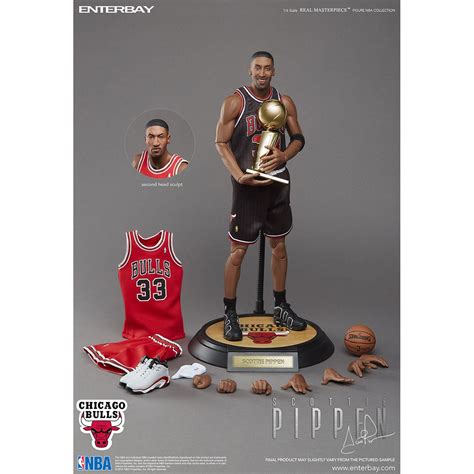 Sports Action Figures Scale Enterbay Scottie Pippen Real