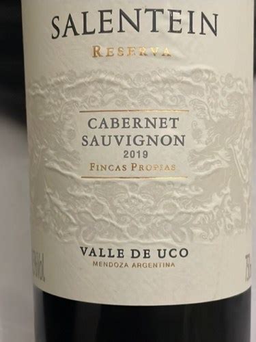 2019 Salentein Finca La Pampa Cabernet Sauvignon Vivino US