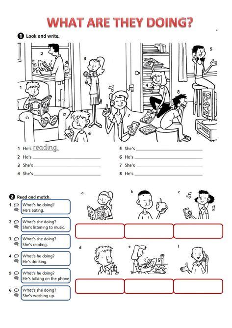 65 Ideas De Present Continuous En 2021 Educacion Ingles Actividades