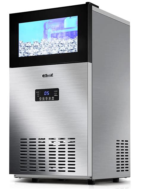 Amazon GILATI Commercial Ice Maker 160LBS 24H Stainless Steel