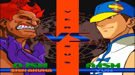 Longplay Street Fighter Alpha Max Arcade Shin Akuma Vs Yun A Ism