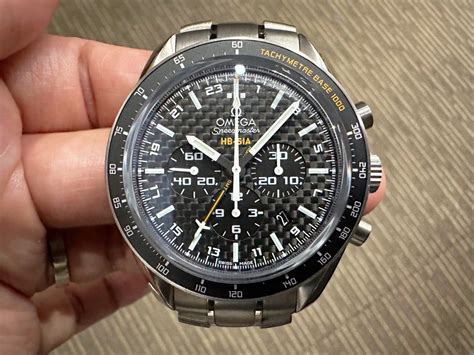 Brand New Omega Speedmaster Gmt Chronograph Hb Sia Solar Impulse