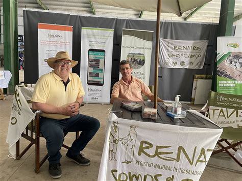 El Renatre Particip En La Exposici N Agropapa En C Rdoba Para