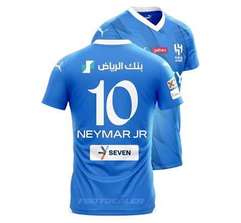 NEYMAR JR AL HILAL HOME JERSEY 2023 2024 | Foot Dealer