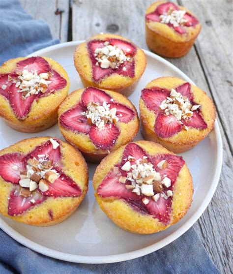 Gluten Free Strawberry Lemon Tea Cakes With Chia Jam Bodhi Organic Tea