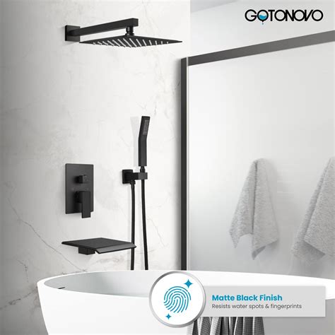 Mua Gotonovo Rain Mixer Shower Faucet Set With Waterfall Tub Spout 10