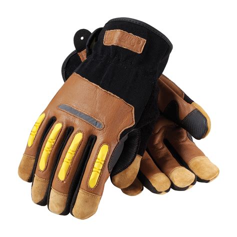 Maximum Safety Leather & Spandex Gloves | Leather Palm Gloves | Gloves ...