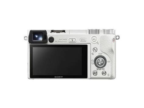 Sony Alpha A6000 Mirrorless Digital Camera With 16 50mm E Mount Lens White